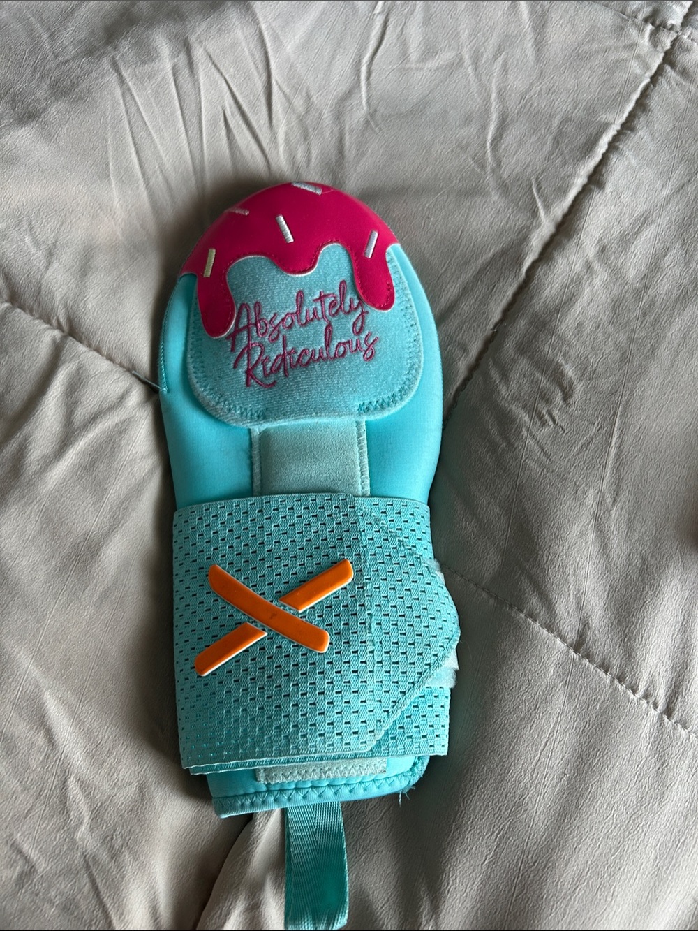 Ice Cream Absolutely Ridiculous Sliding Mitt Baseball